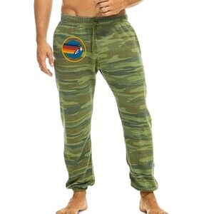 AVIATOR NATION Venice Sweatpants Camo, size XXL (run small)
